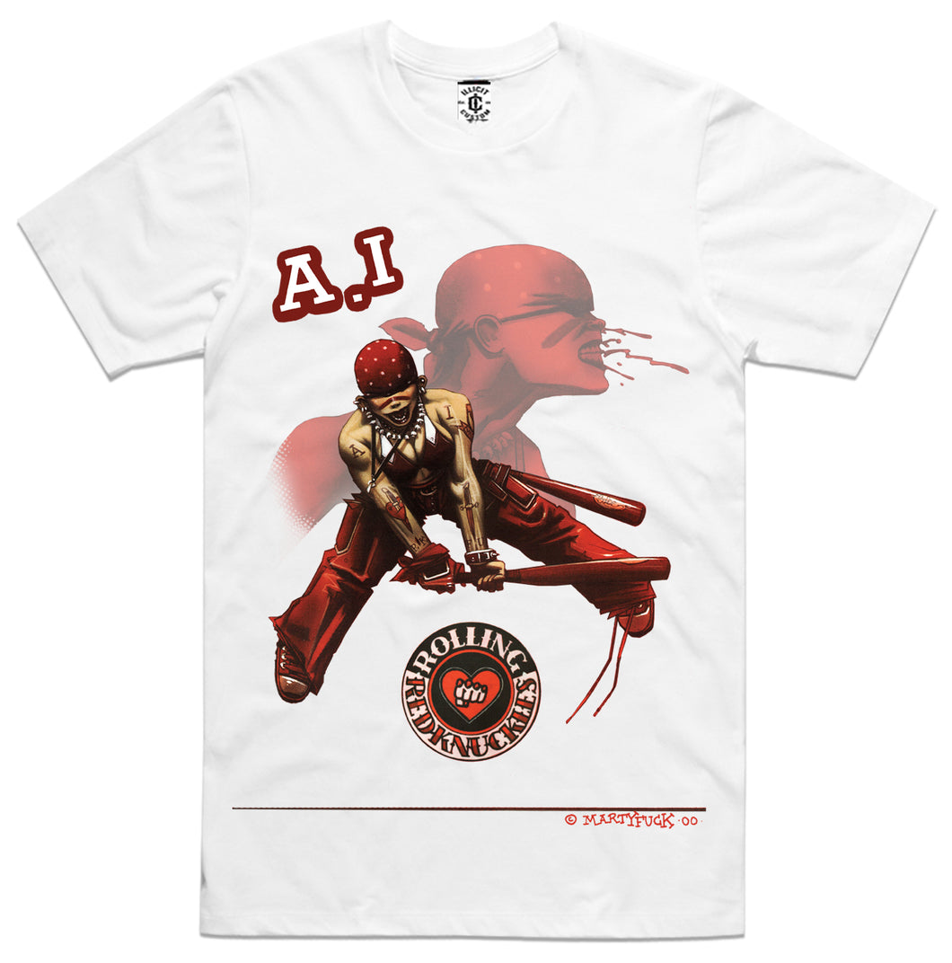 A.I  Redknuckles White