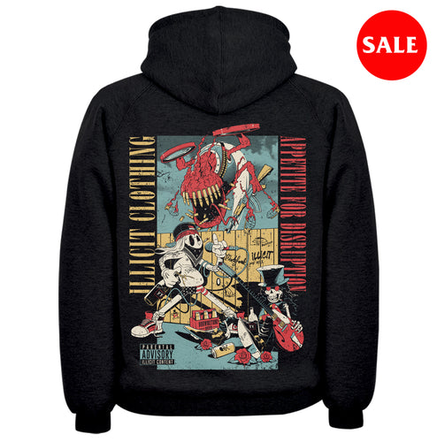 Appetite For Disruption Pullover Hood