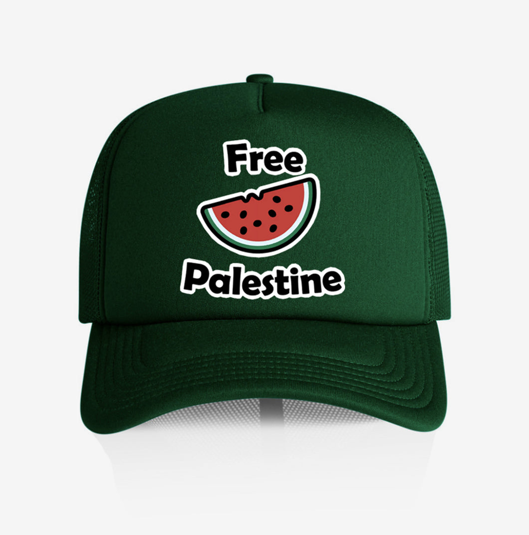 Free Melon Trucker Cap Green