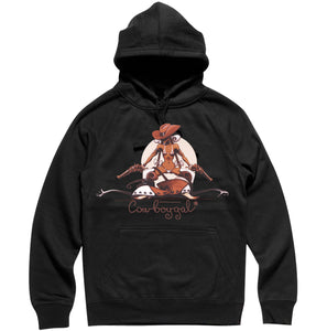 Double Barrel Cowboygirl Pullover Hood