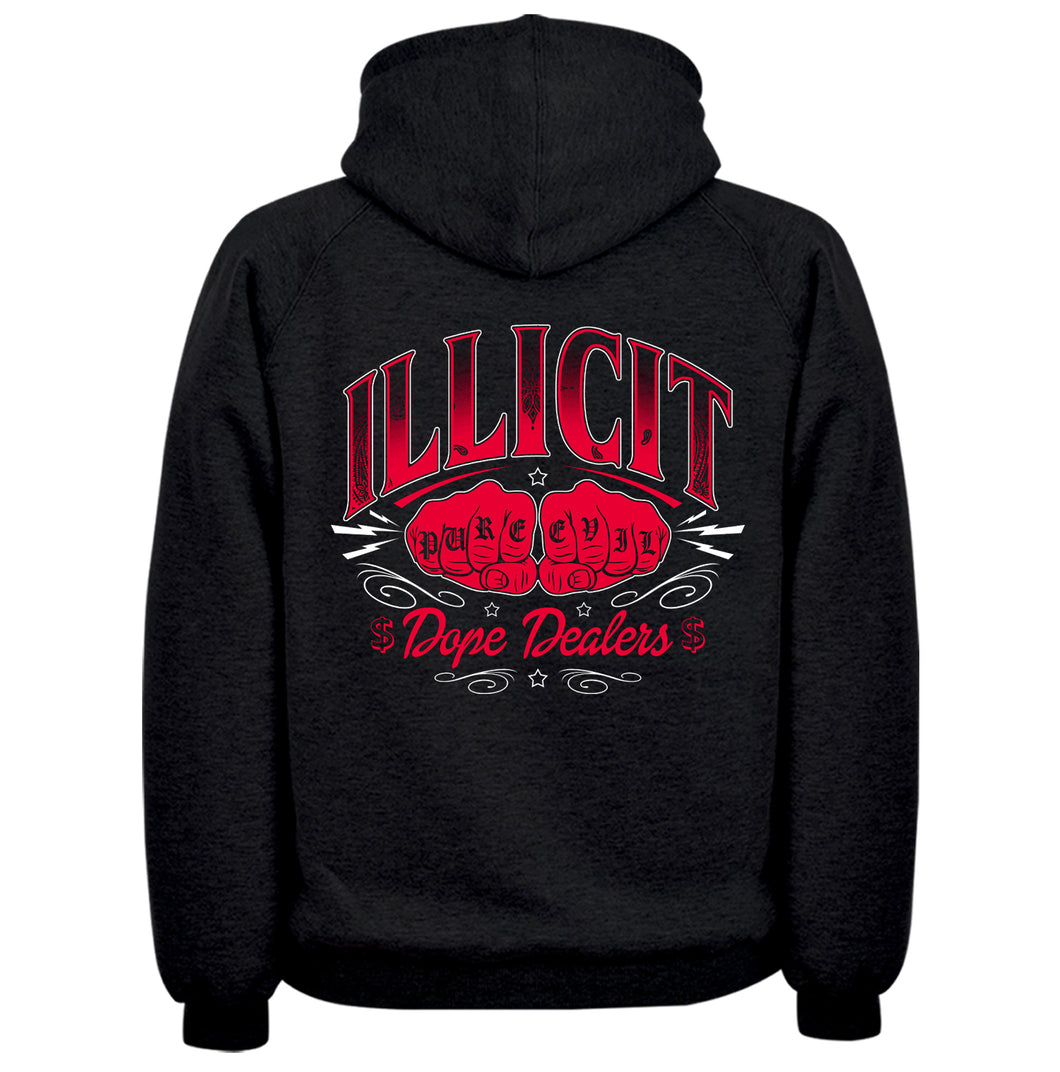 Fist Tatts Logo Hood/Crew