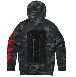 Palestine Triangle Camo Hood