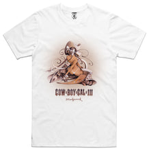 Cow Boy Gal III White