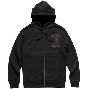 New F Zealand Black on Black print Hood/Crew