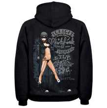 Rockerbiker Girl Hood/Crew