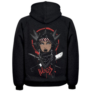 Wahine Rebel Hood/Crew