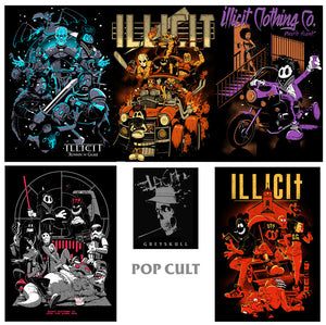 Poster set - Pop Cult