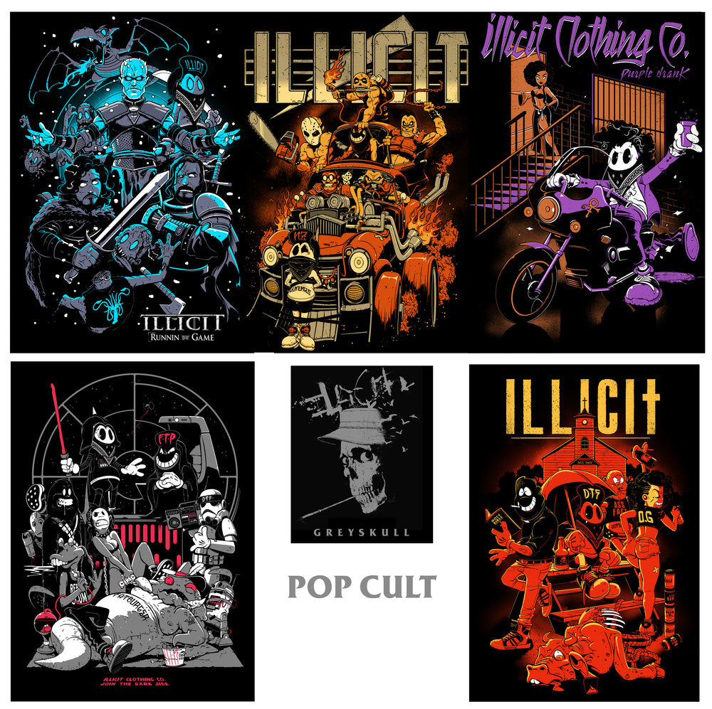 Poster set - Pop Cult
