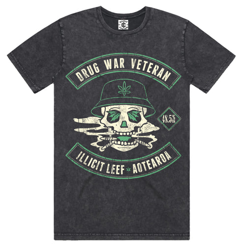 Drug War Veteran Stone Wash Tee