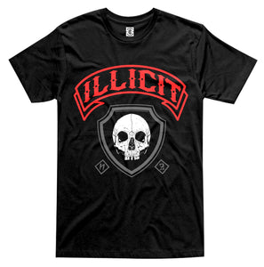 Shield Skull - Black