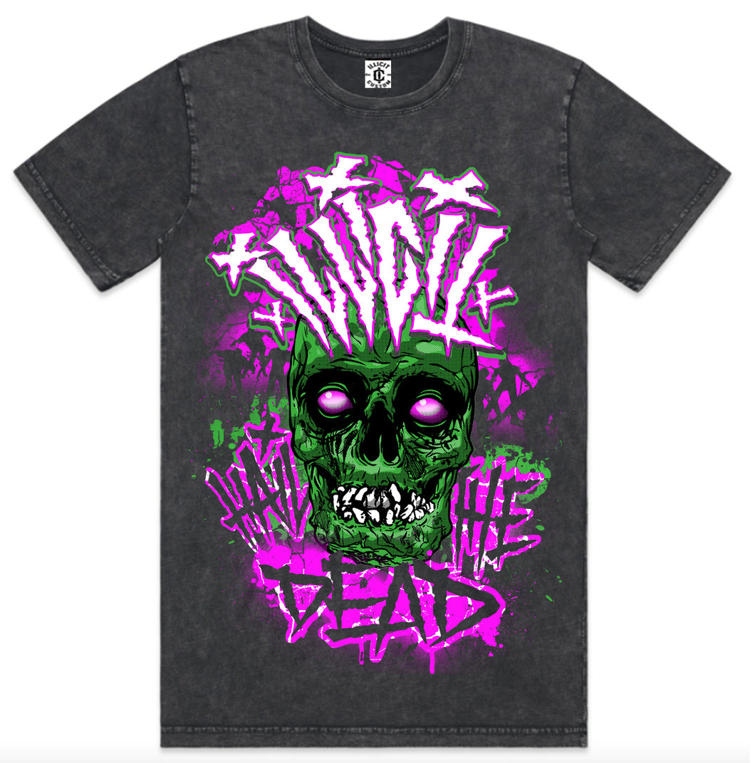 Hail The Dead - Stonewash Tee