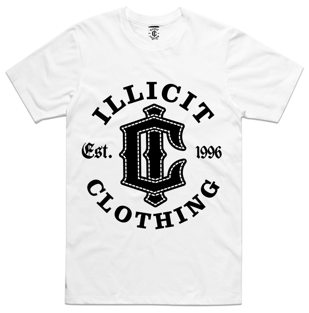 Stitch Logo - White